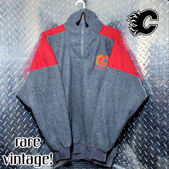 Vintage Flames coach's sweater - Picture 1 of 9